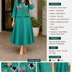 Turquoise Green Dress