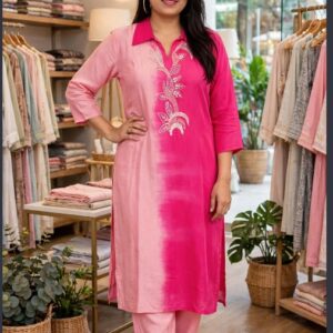 Shaded Pink 3 Pc Set