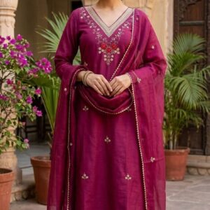 Pink 3 pc Suit